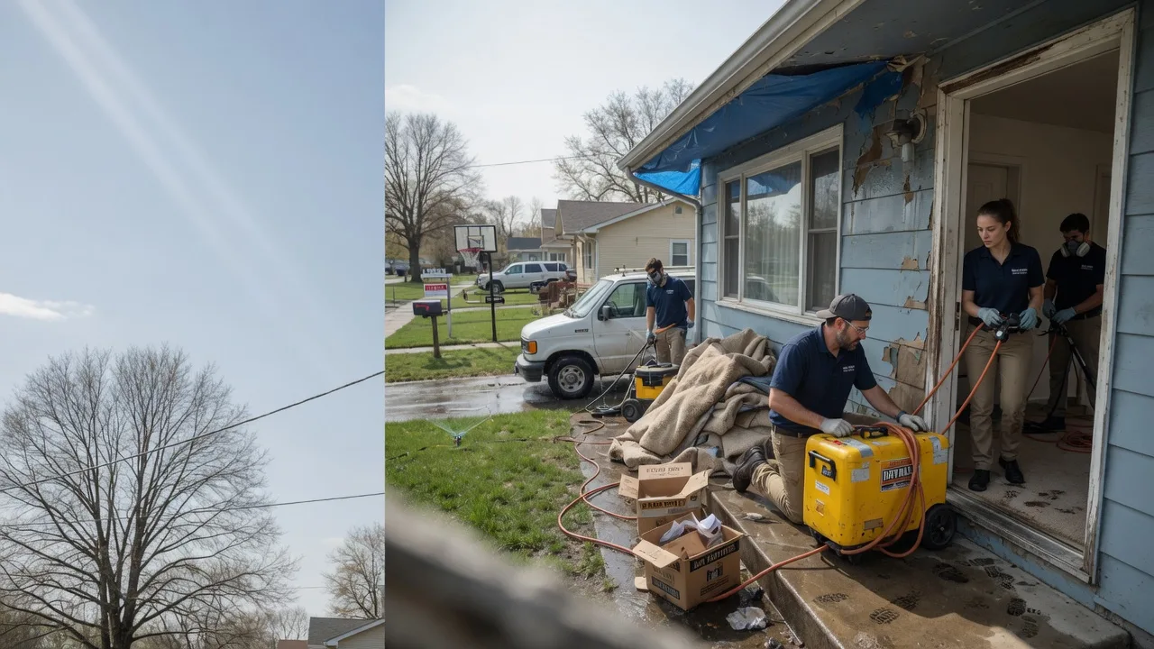 Basement Flood Cleanup in Carpenter, WY near me